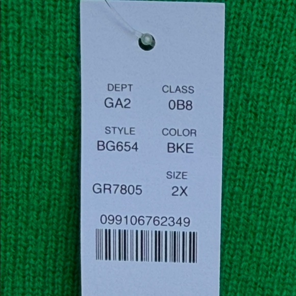 J. Crew Vibrant Green Crew Neck Sweater - Picture 3 of 10